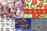 Designer Large Napkins Kit - Christmas Set 3