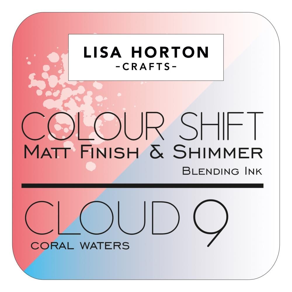 Lisa Horton Colour Shift Stamp Pad - Coral Waters