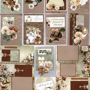Scrapbook & Cards Kits - 3 Quarter Designs Wedded Bliss
